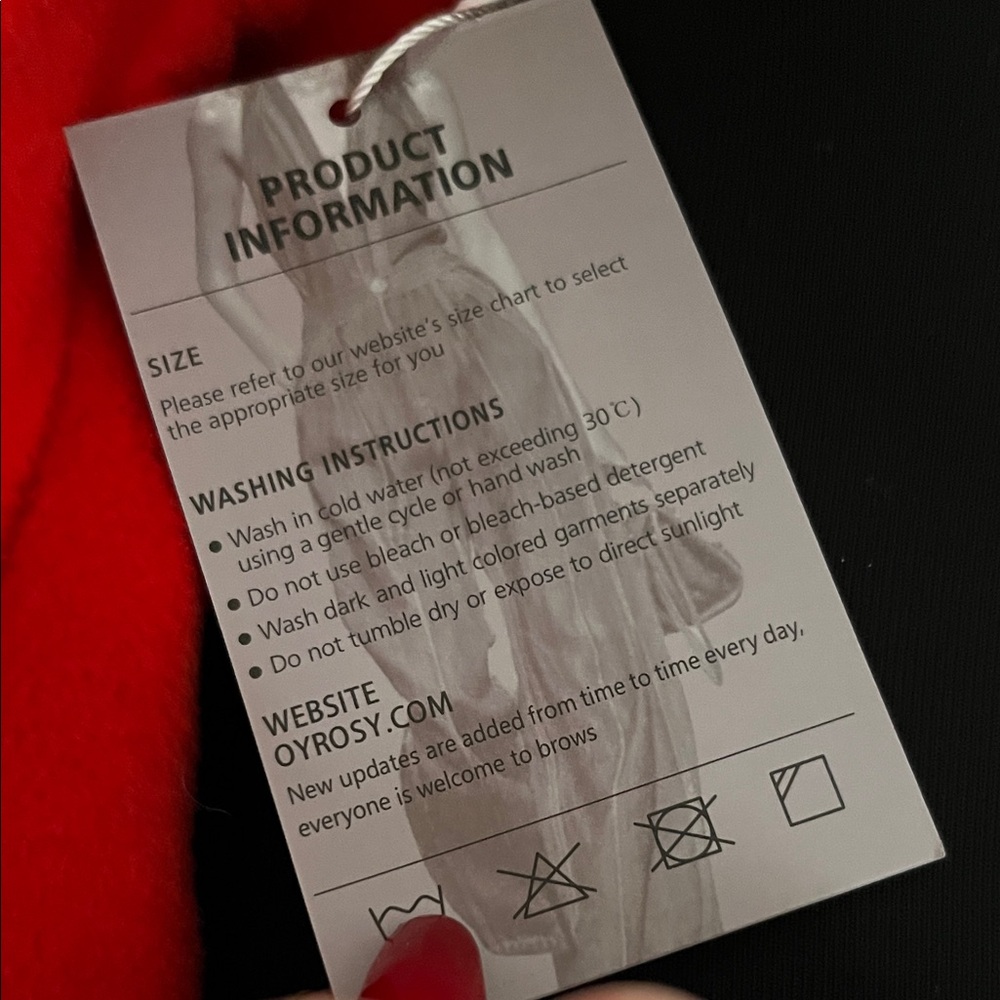 Elegant Red Embroidered Women's Blazer - Picture 8 of 8